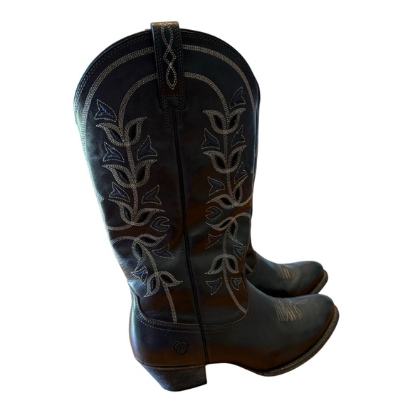 Ariat Women's Hazen Western Boots with a snip toe 11B Black 10014099 - Picture 3 of 11